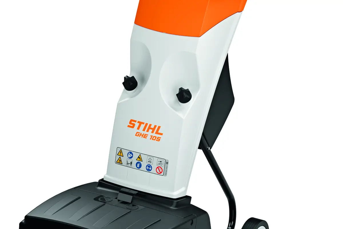 STIHL GHE 105 — kompaktowy rozdrabniacz nożowy do gałęzi 35 mm