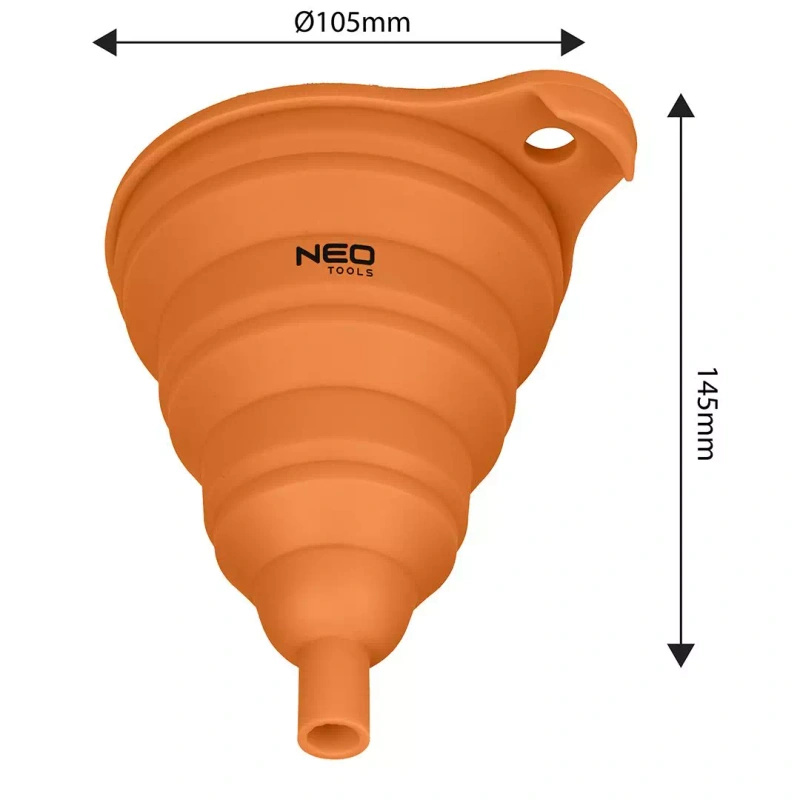 NEO TOOLS Składany lejek silikonowy