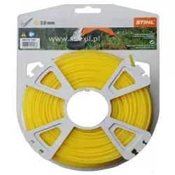 STIHL Żyłka tnąca okrągła 3,0 mm x 53 m żółta - trwałość i elastyczność