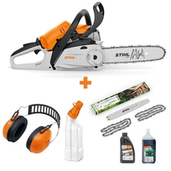 STIHL MS 172 C-BE PM3 35cm – Cut Kit 3, nauszniki, pojemnik i zestaw olejów