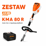 STIHL KMA 80 R – ZESTAW z akumulatorem. Lekki KombiMotor Akumulatorowy