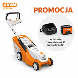 STIHL Kosiarka akumulatorowa  RMA 239 C– 37 cm, zestaw AK 30 + AL 101