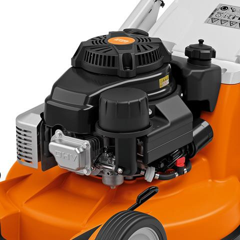 Stihl kosiarka spalinowa RM 756 YS - regulacja wysokości cięcia