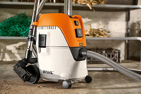 Stihl Odkurzacz przemysłowy SE 62 E [Moc 1,4 kW] Adapter do elektronarzędzia