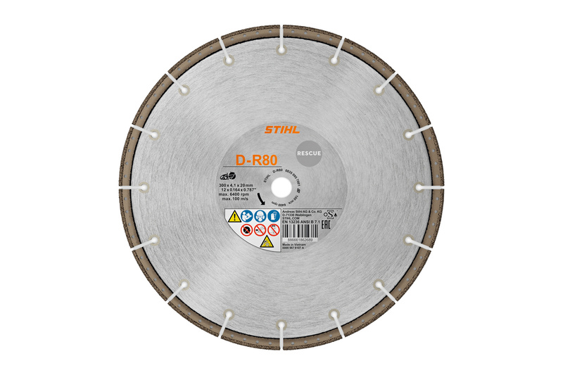 STIHL Tarcza diamentowa, D-R80 Ø 300mm/12"