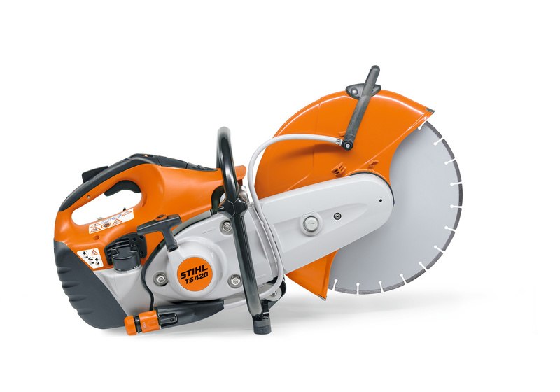 STIHL TS 420 – przecinarka spalinowa, tarcza korundowa 350 mm