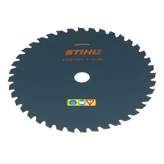 STIHL Tarcza tnąca 250 mm (40 Z)