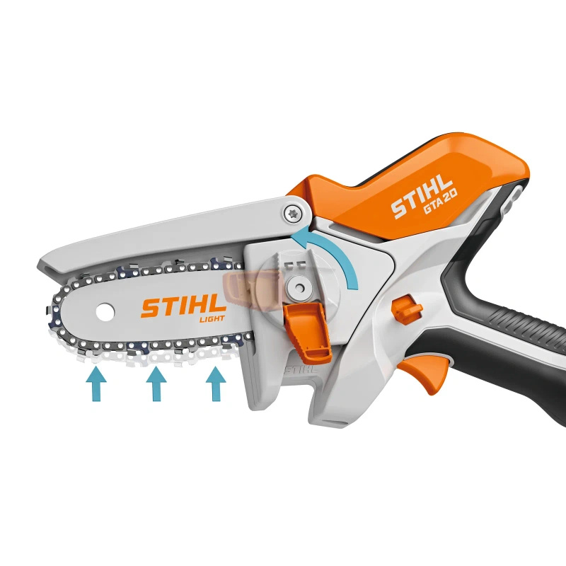 Mini pilarka akumulatorowa STIHL GTA 20 z akumulatorem i ładowarką
