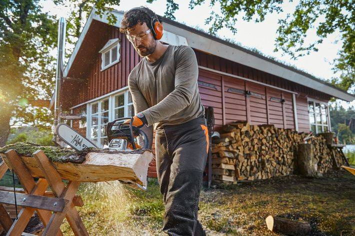 Pilarka spalinowa STIHL MS 172 Silnik 2-mix łańcuch + prowad. 35 cm