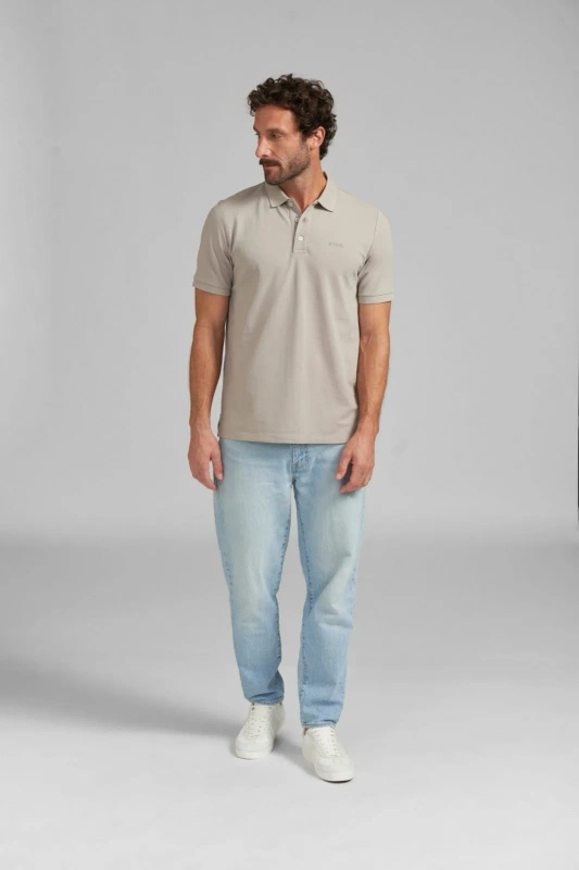 Koszulka polo BASIC GREY