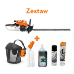 Stihl nożyce do żywopłotów HS 45 [Moc 1 KM] dł. listwy tnącej 60 cm - ZESTAW