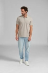 Koszulka polo BASIC GREY