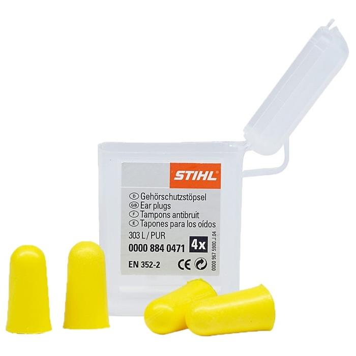 STIHL Zatyczki do uszu (w komplecie 2 pary) - ergonomiczny design i komfort
