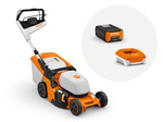 STIHL RMA 448 PV, Kosiarka akumulatorowa z AP 300 S i AL 301