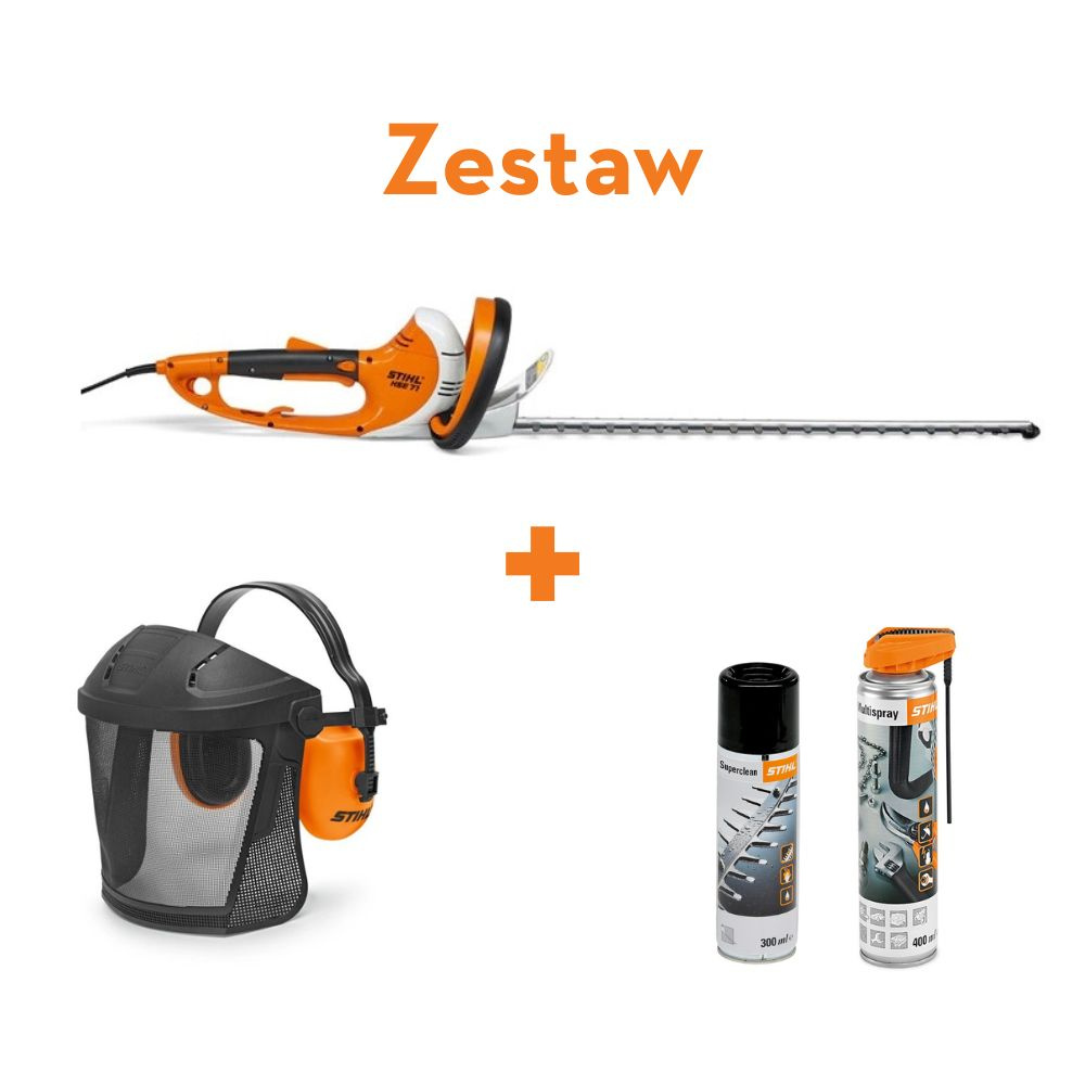Stihl Nożyce elektryczne do żywopłotów HSE 71 - Wydajność i precyzja