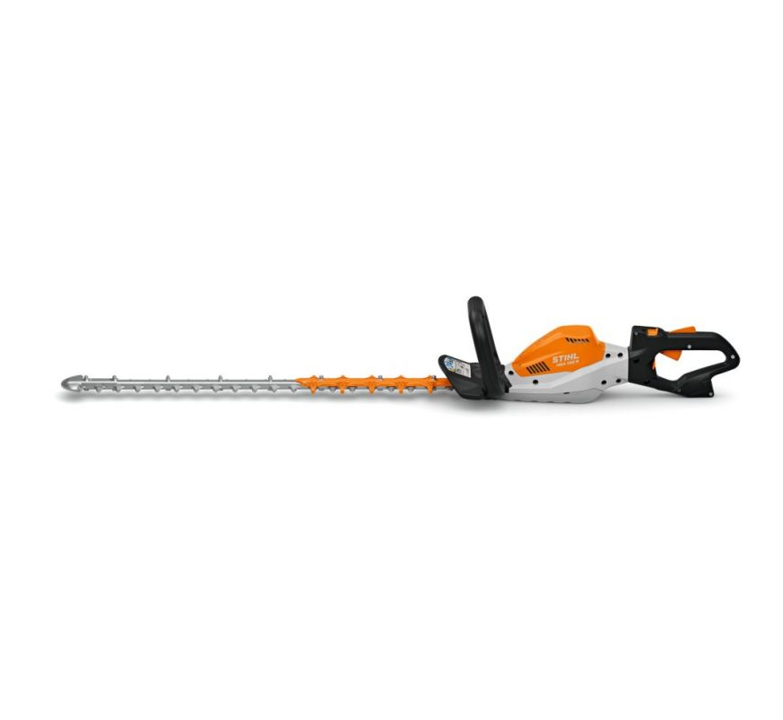 Stihl Nożyce akumulatorowe do żywopłotów HSA 130 T. listwa tnąca o dł. 75 cm - ZESTAW - ergonomia i bezpieczeństwo