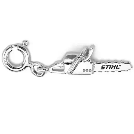 STIHL Pilarka Charm zawieszka, srebro 925 - elegancki design i trwałość