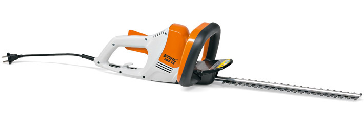 Stihl Nożyce elektryczne do żywopłotów HSE 42 - innowacyjne funkcje bezpieczeństwa