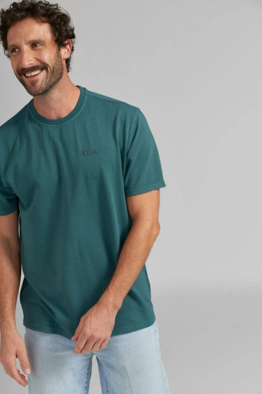 Koszulka PIGMENT DYE Niebieski