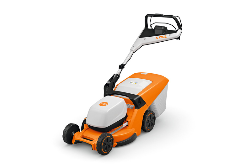 STIHL RMA 448 PV – kosiarka akumulatorowa, Zestaw: AP 300 S + AL 301