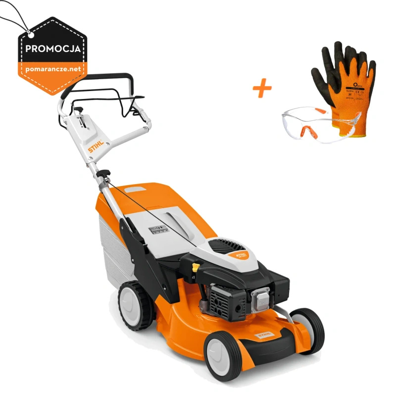 STIHL RM 650 V – kosiarka spalinowa 48 cm, kosz 70 l, 3,5 KM