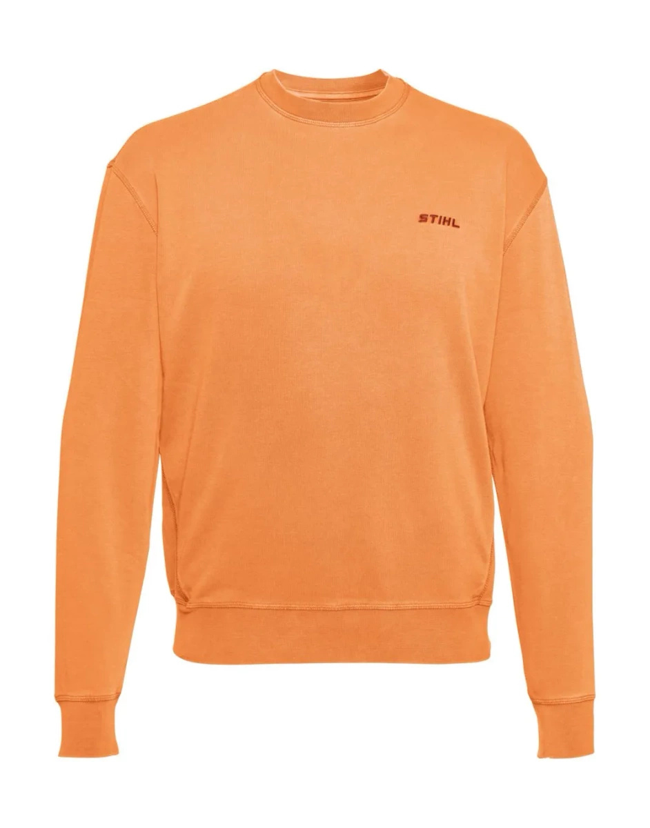 Bluza PIGMENT DYE pomarańczowa - unikalny styl i komfort