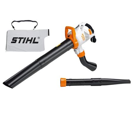 Stihl Odkurzacz ogrodowy, elektryczny SHE 81 [Moc 1,4 kW] Poj. worka 45L