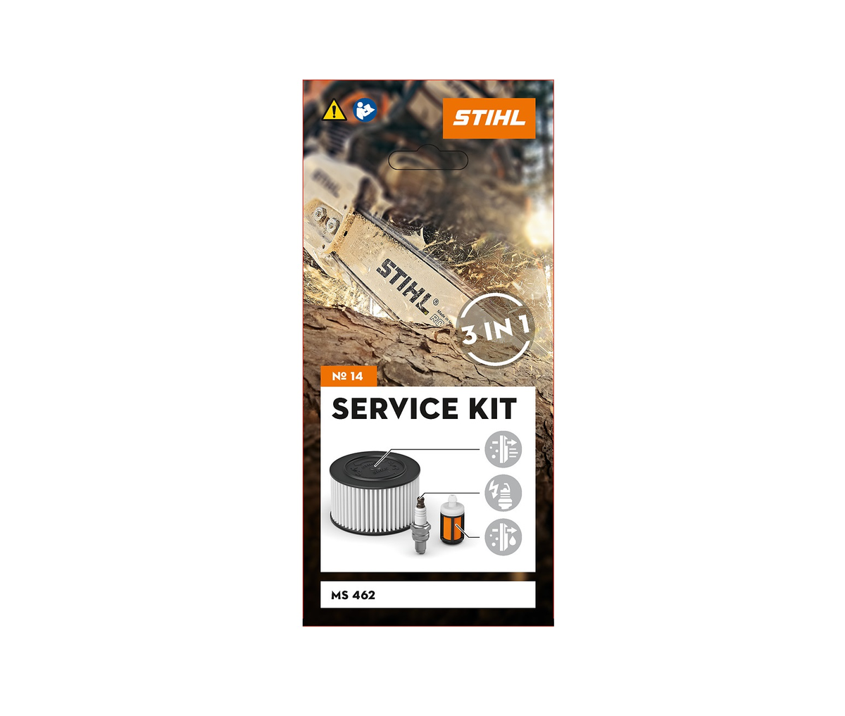 STIHL Zestaw serwisowy nr 14 do MS 462 - filtr powietrza i świeca zapłonowa