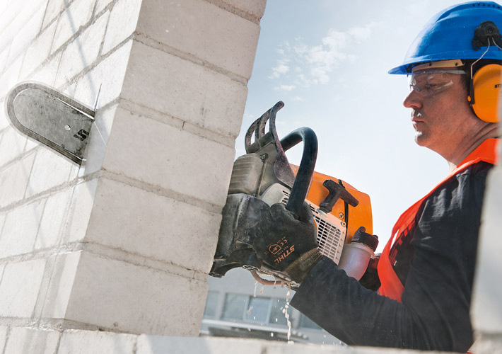 Stihl pilarka do żeliwa GS 461 - Diamentowa piła łańcuchowa