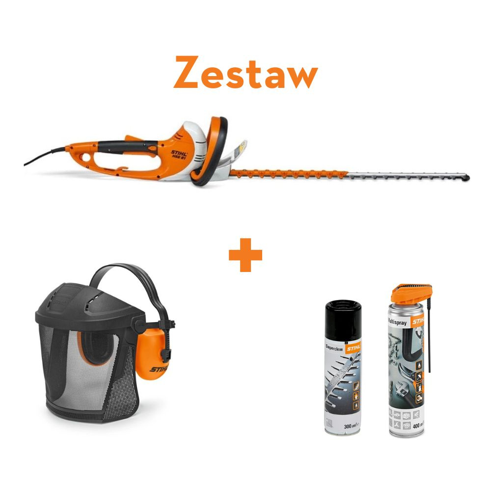 Stihl Nożyce elektryczne do żywopłotów HSE 81 - moc i precyzja