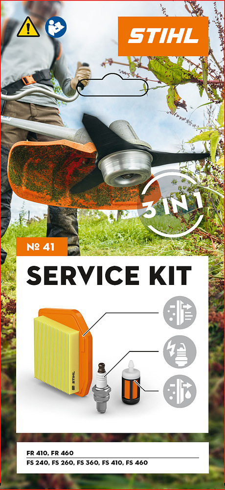 STIHL Zestaw serwisowy 41 - FS 240/260/360/410 - wysoka jakość komponentów
