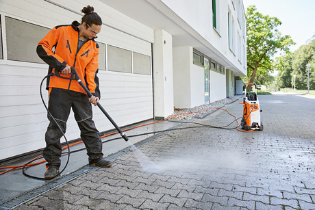 STIHL RE 170 PLUS – myjka wysokociśnieniowa, mosiężna pompa