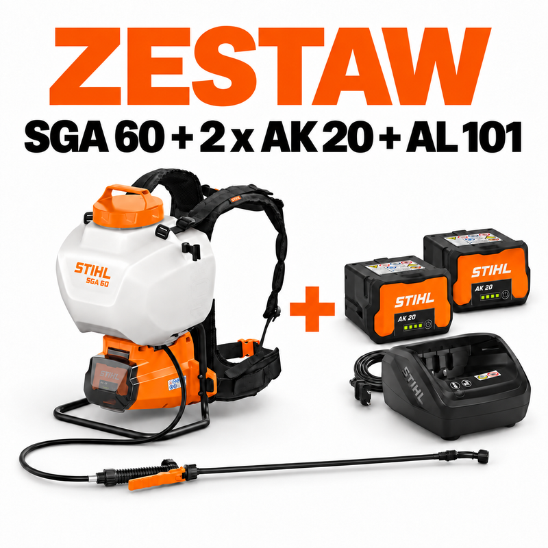 SGA 60 opryskiwacz akumulatorowy ZESTAW STIHL