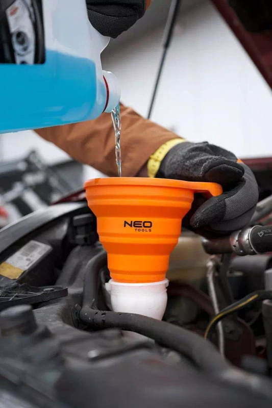 NEO TOOLS Składany lejek silikonowy