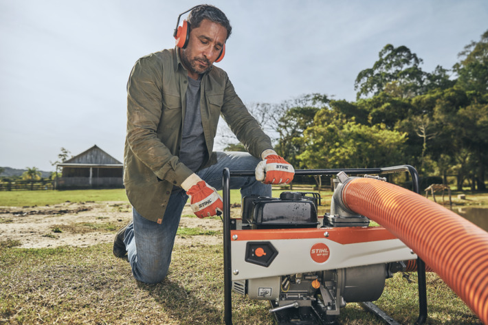 Stihl pompa wody WP 900 [Moc 7,1 KM] maks. wydajność 94 m3/h