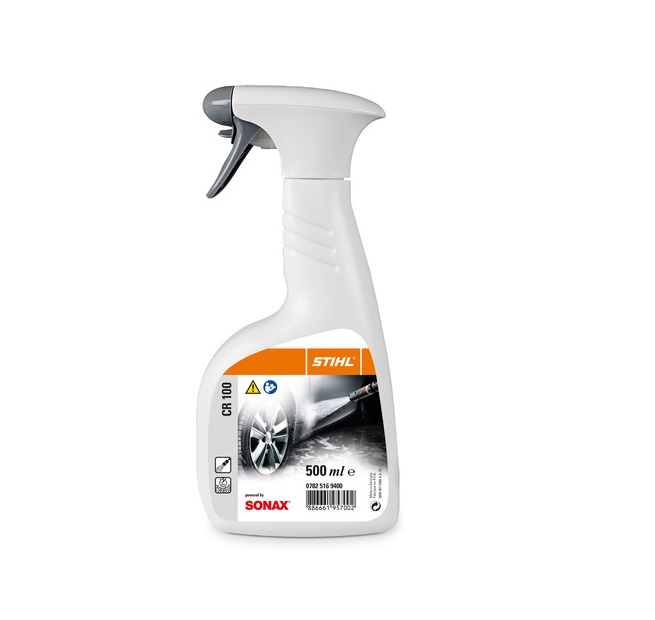 STIHL Środek do czyszczenia felg CR 100 500 ml - skuteczność w usuwaniu zanieczyszczeń
