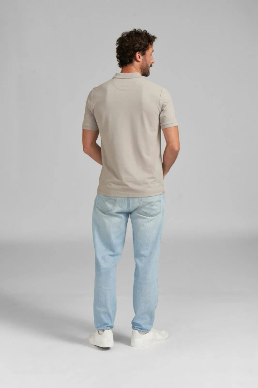 Koszulka polo BASIC GREY