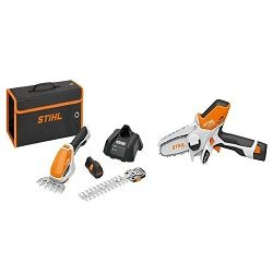 STIHL Nożyce do krzewów HSA 26 (Aku + Ład) + STIHL Przecinarka akumulatorowa GTA 26 (Bez akumulatora i ładowarki) Zestaw promocyjny