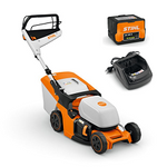 STIHL RMA 443 V – kosiarka akumulatorowa, Zestaw: AK 30 S + AL 101