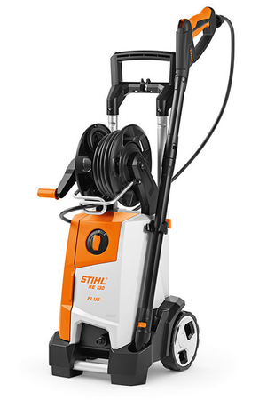 Stihl Myjka wysokociśnieniowa RE 130 PLUS [Ciśnienie 170 bar] Silnik indukcyjny, bębęn na wąż