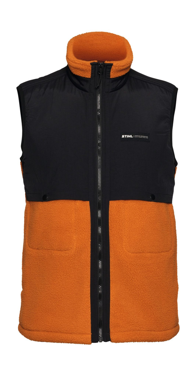 Kamizelka SHERPA ORANGE - komfort i ciepło