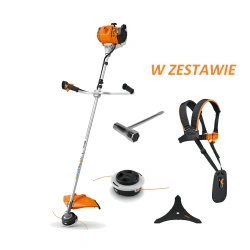 Stihl Kosa spalinowa FS 235 [Moc 2,1 KM] głowica żyłkowa AC C26-2, trójząb 250-3 - ZESTAW