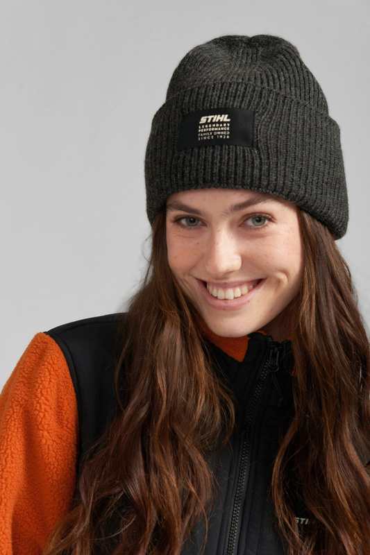 Czapka OVERSIZED SZARA