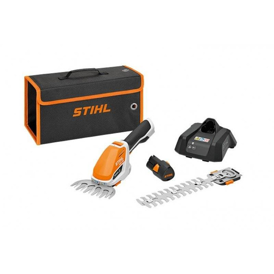 STIHL Przecinarka akumulatorowa GTA 26 (Aku + Ład) Zestaw z STIHL Nożyce do krzewów HSA 26 (Aku + Ład)