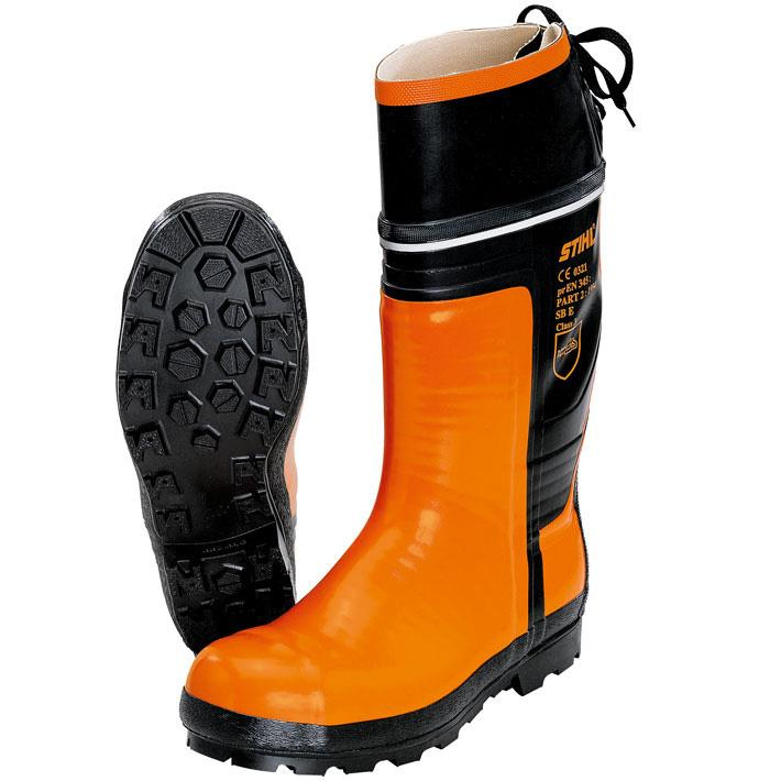 STIHL Kalosze ochronne SPECIAL, 3 kl. - gumowa cholewa i wygoda