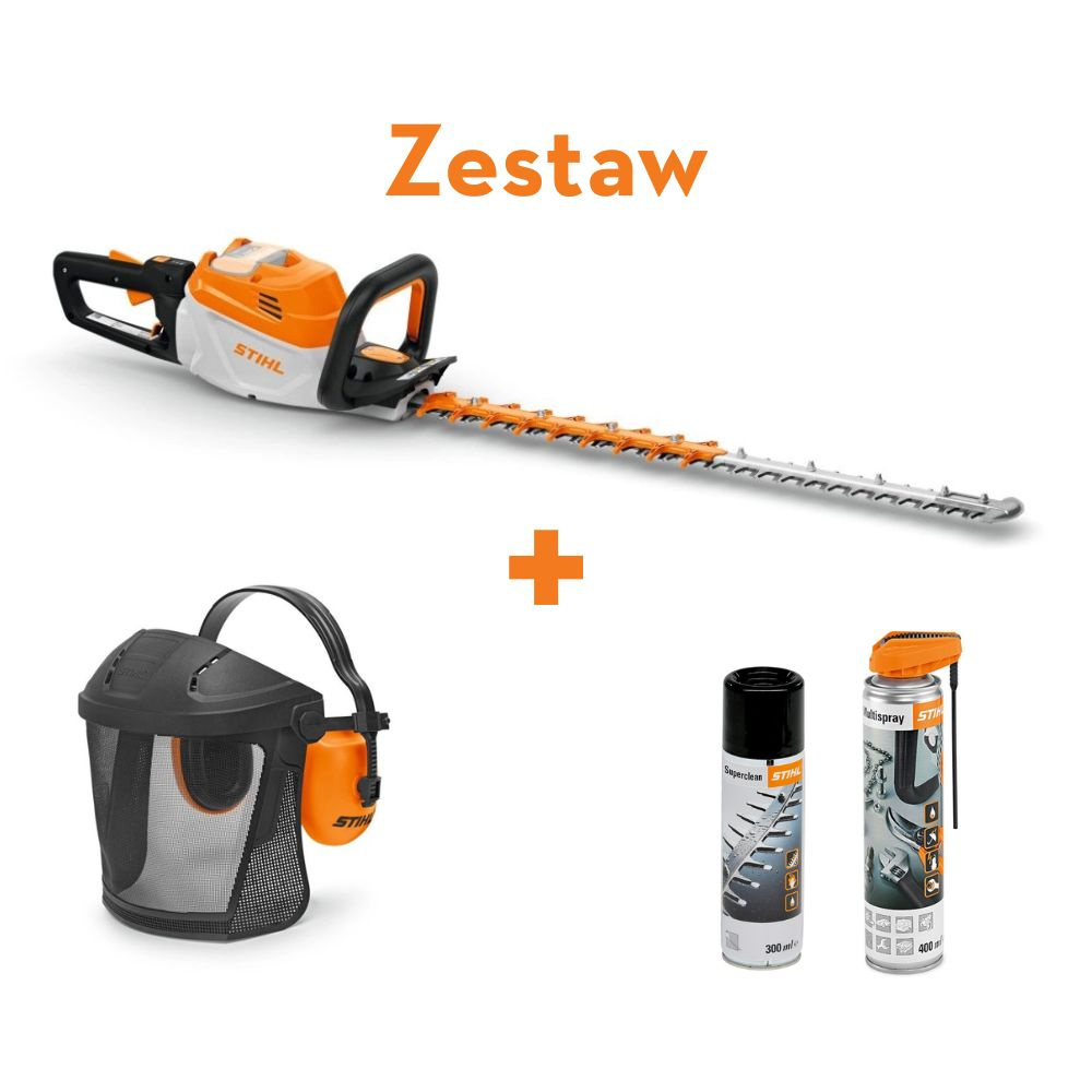 Profesjonalne nożyce STIHL HSA 140 T, system AP - ZESTAW - bezszczotkowy silnik EC i wydajność