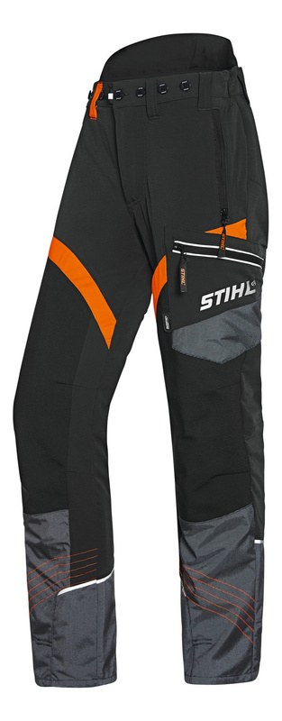 Spodnie STIHL ADVANCE X-FLEX czarne – komfort i wytrzymałość