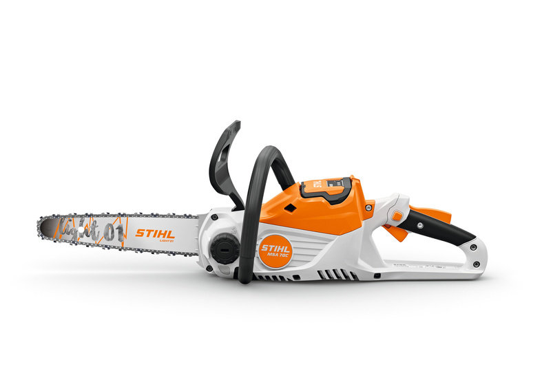 STIHL MSA 70 C-B – pilarka akumulatorowa, Zestaw: 2× AK 30 S + AL 101
