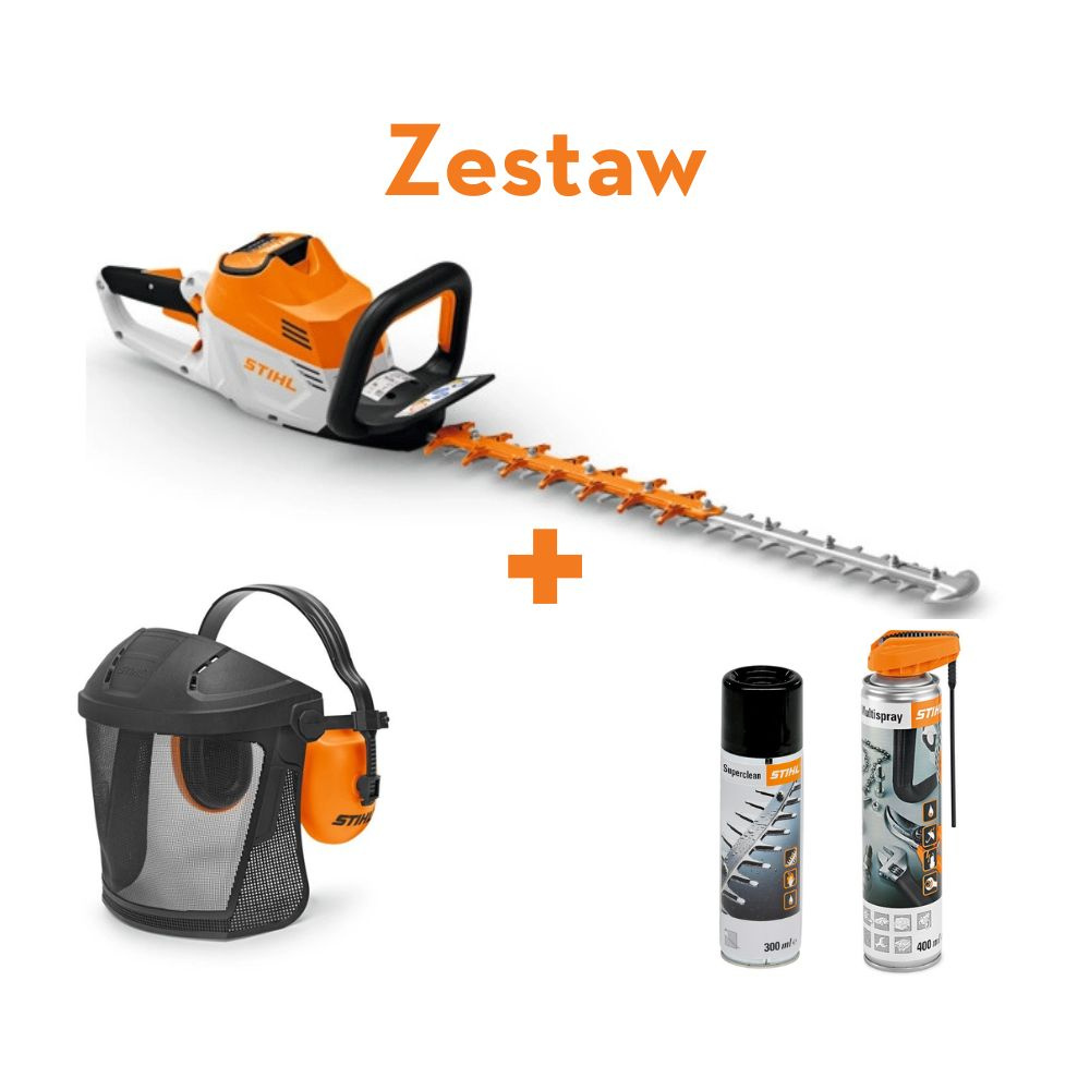 Stihl Nożyce akumulatorowe do żywopłotów HSA 100. listwa tnąca o dł. 60 cm - ZESTAW - Wydajność cięcia