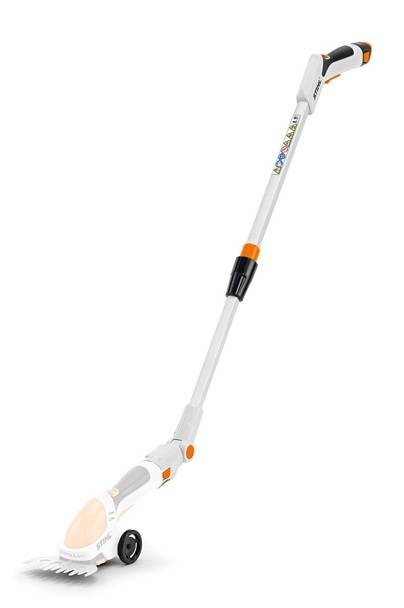 STIHL Nożyce do krzewów HSA 26 (Akumulator + Ładowarka) Zestaw z wysięgnikiem - ergonomia i wygoda